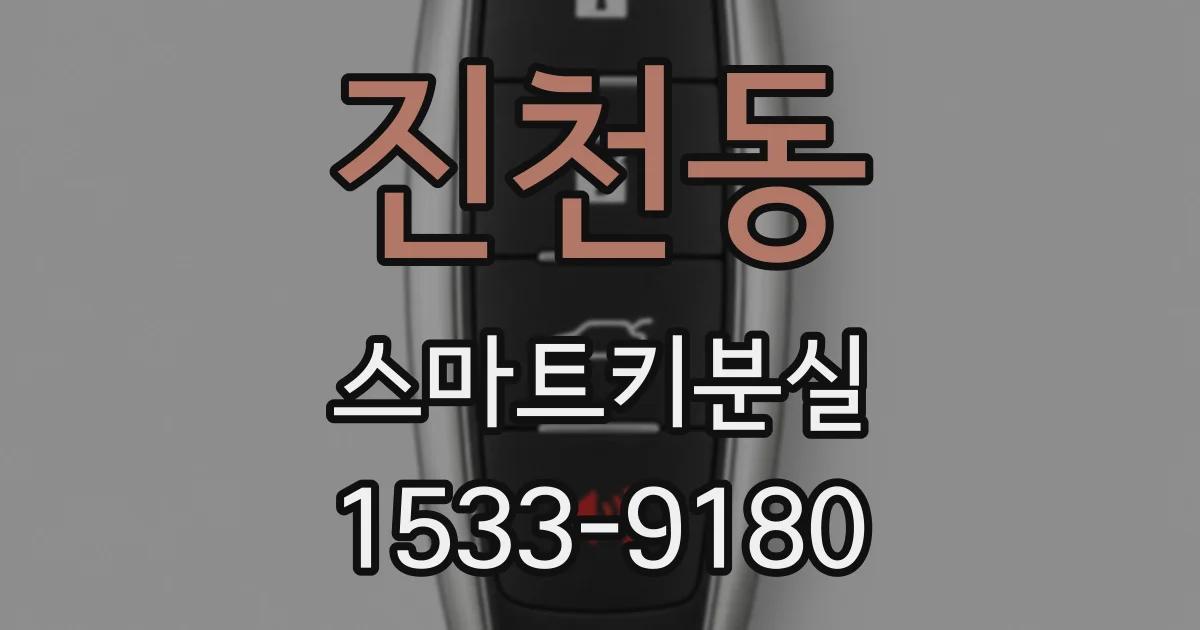 진천동 스마트키분실