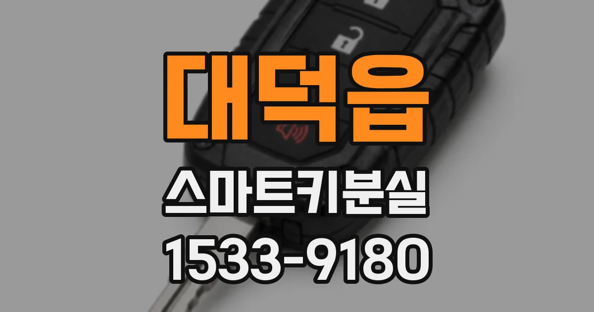 대덕읍 스마트키분실
