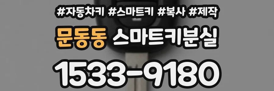 문동동 스마트키분실