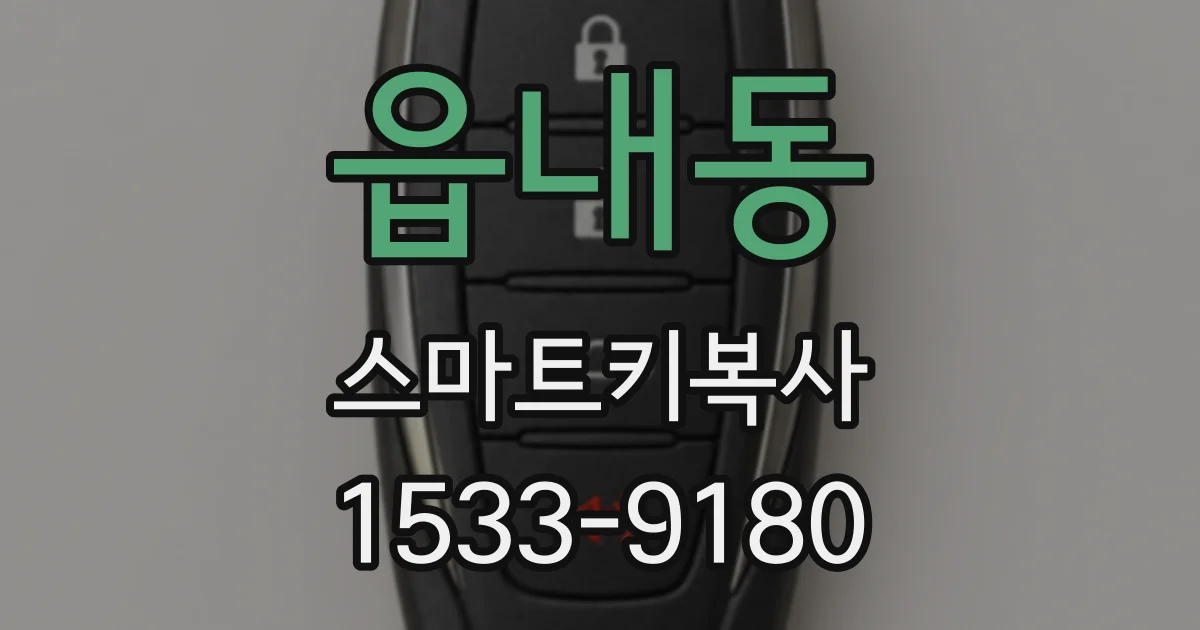 읍내동 스마트키복사