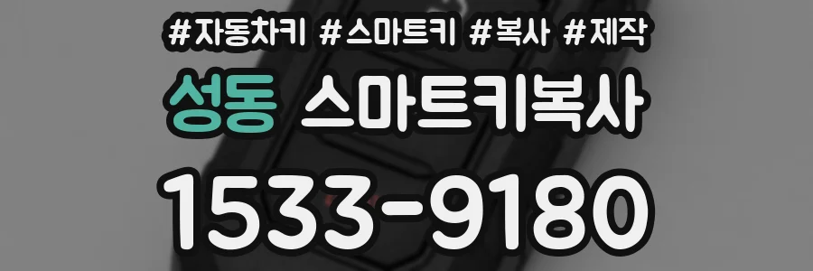 성동 스마트키복사
