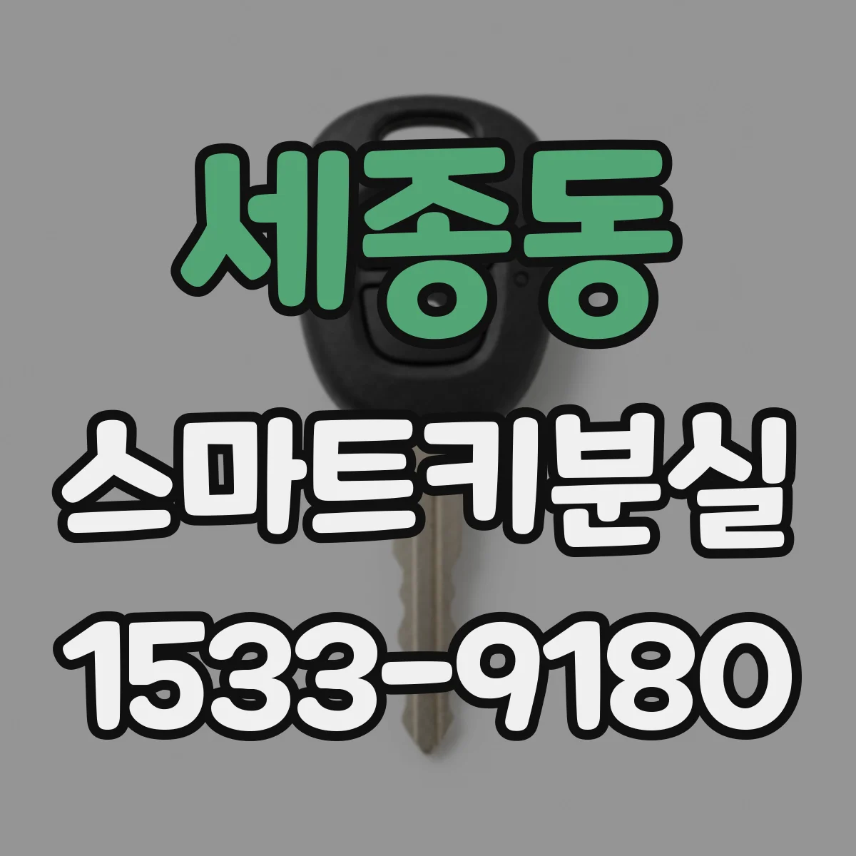 세종동 스마트키분실