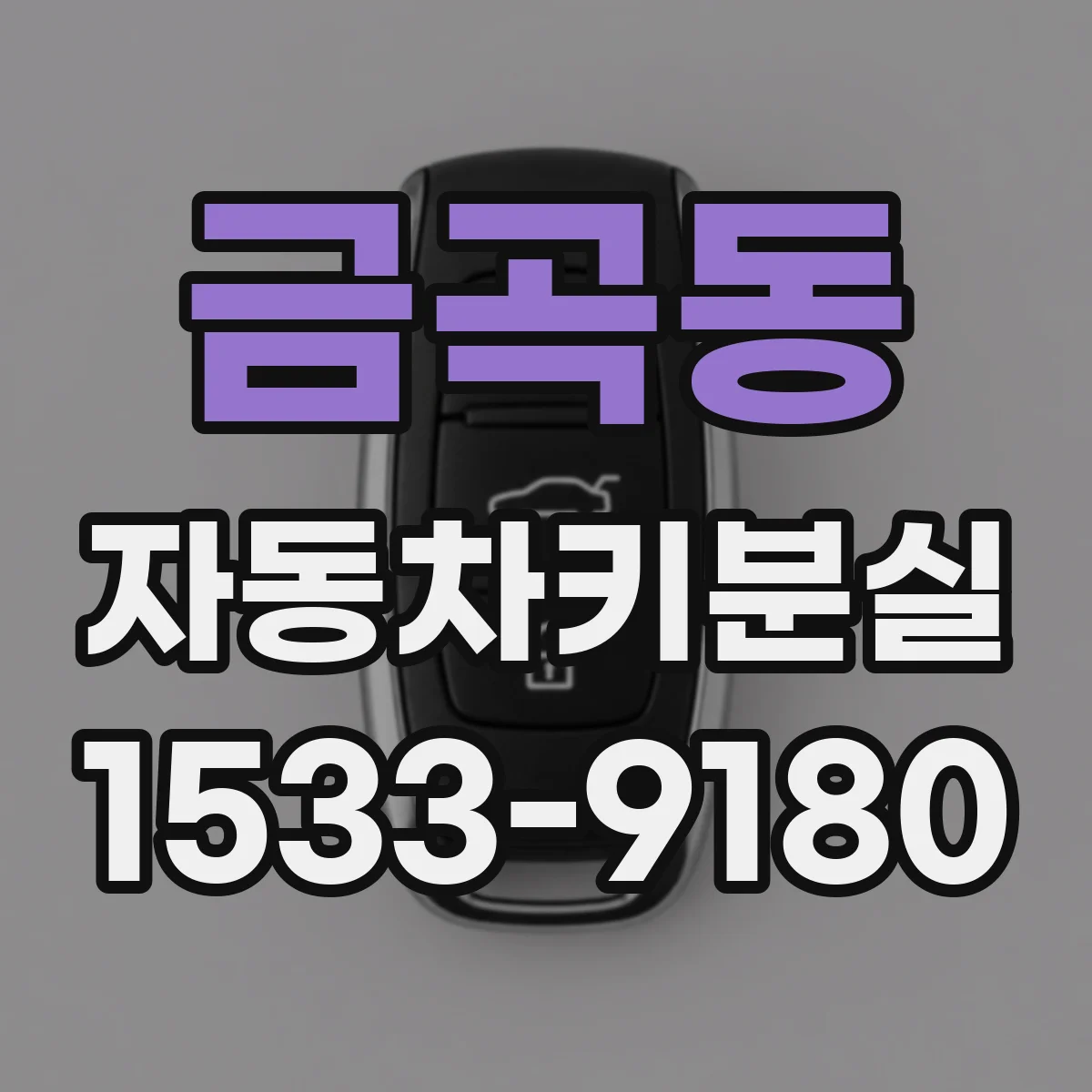 금곡동 자동차키분실