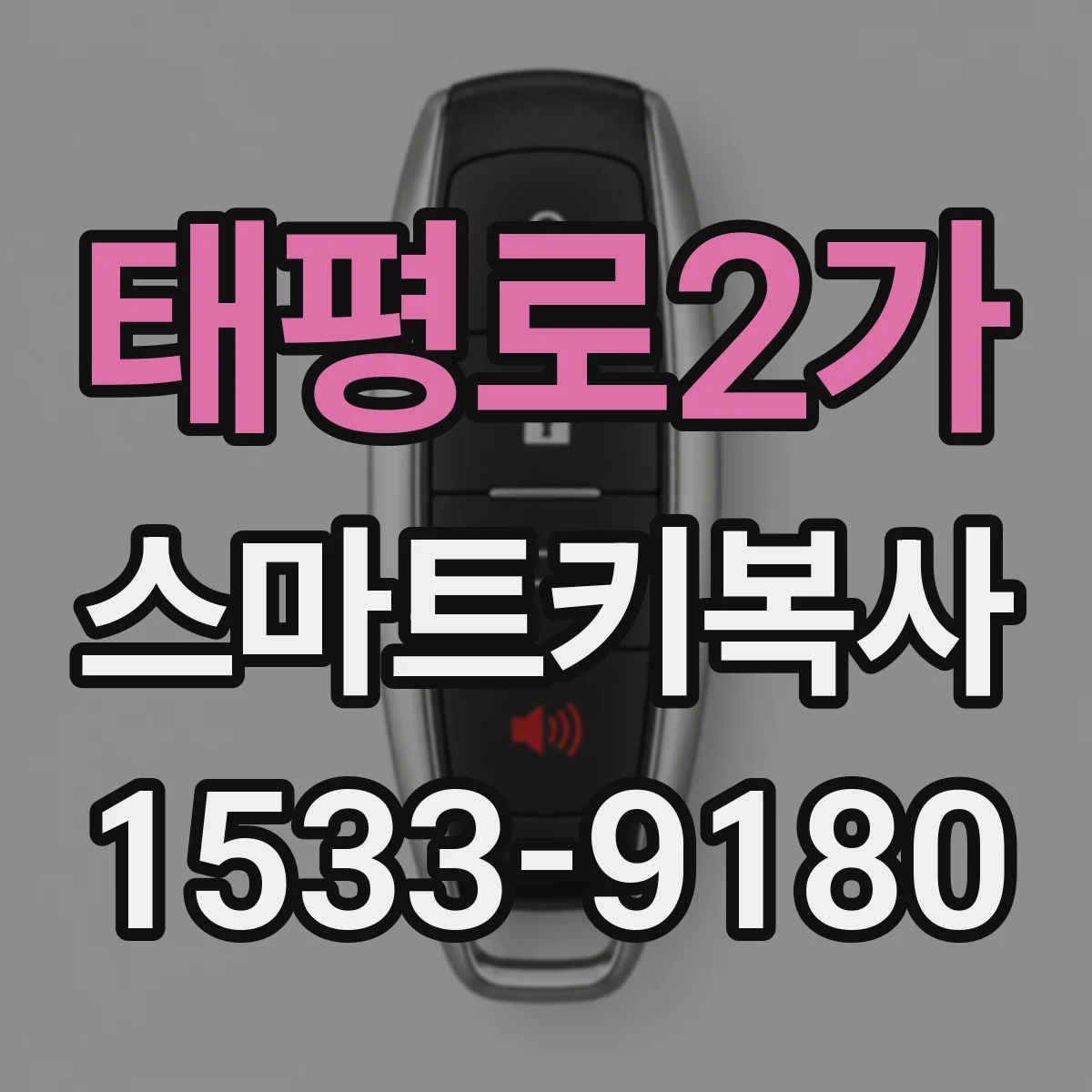 태평로2가 스마트키복사