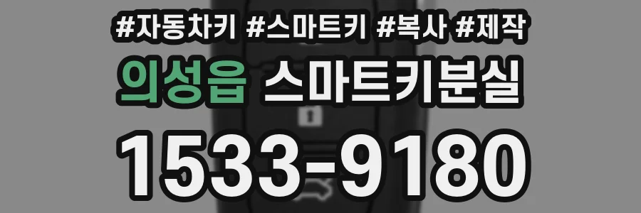 의성읍 스마트키분실