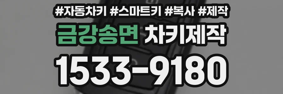 금강송면 차키제작