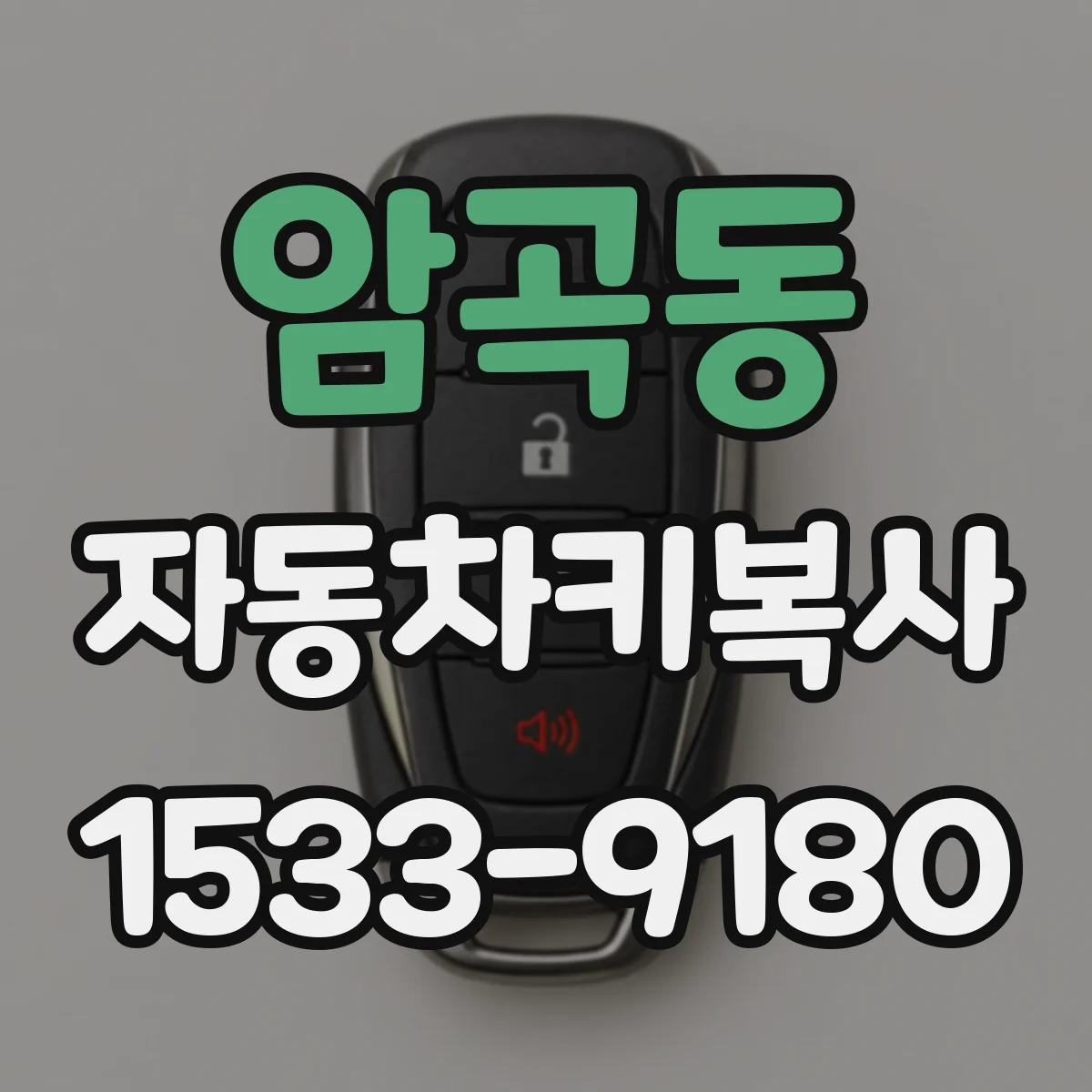 암곡동 자동차키복사