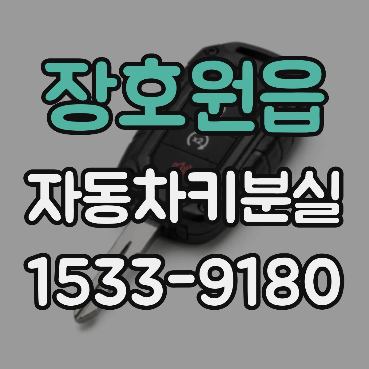 장호원읍 자동차키분실
