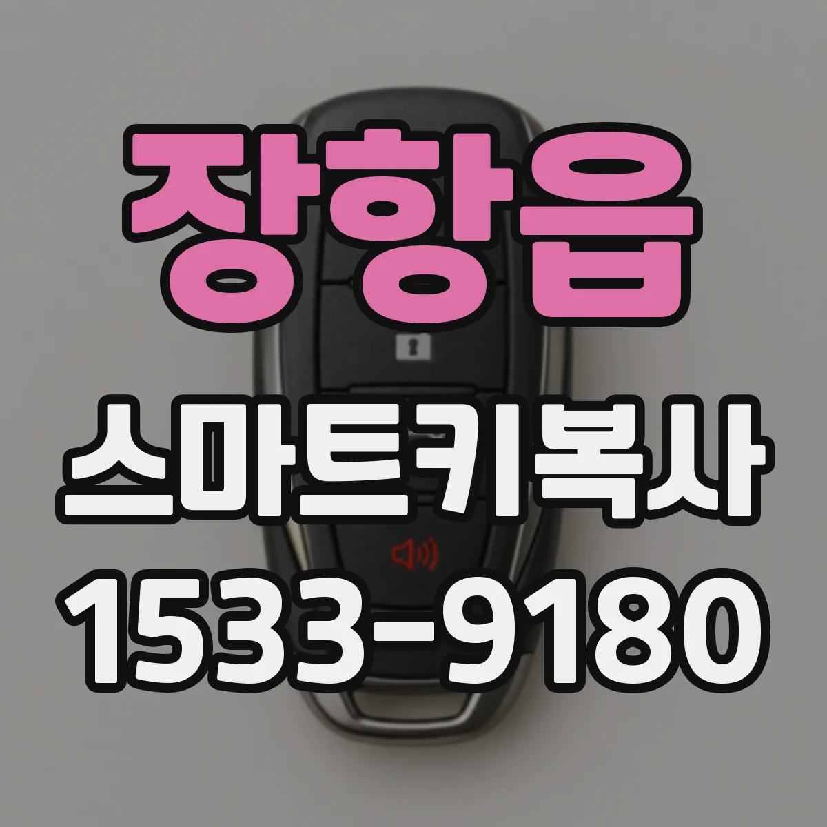 장항읍 스마트키복사