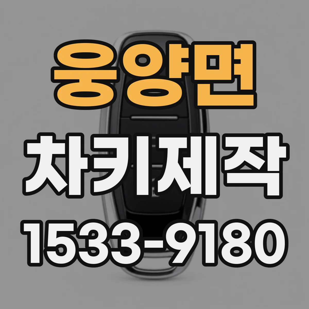 웅양면 차키제작