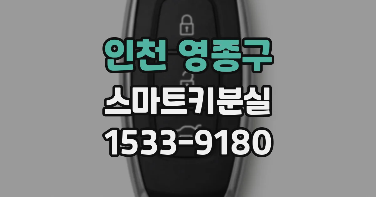 인천 영종구 스마트키분실