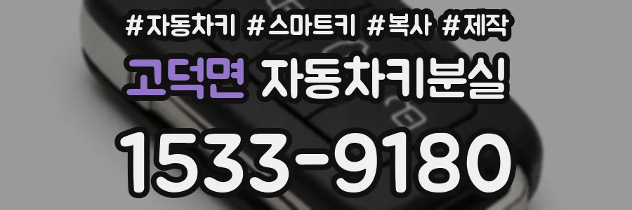 고덕면 자동차키분실