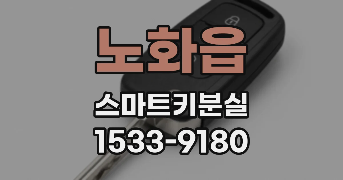 노화읍 스마트키분실