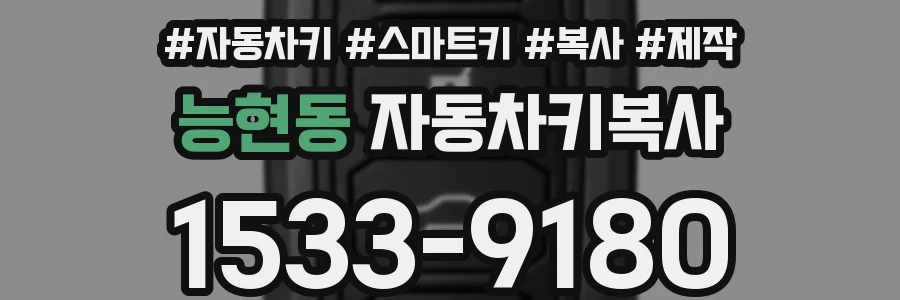 능현동 자동차키복사