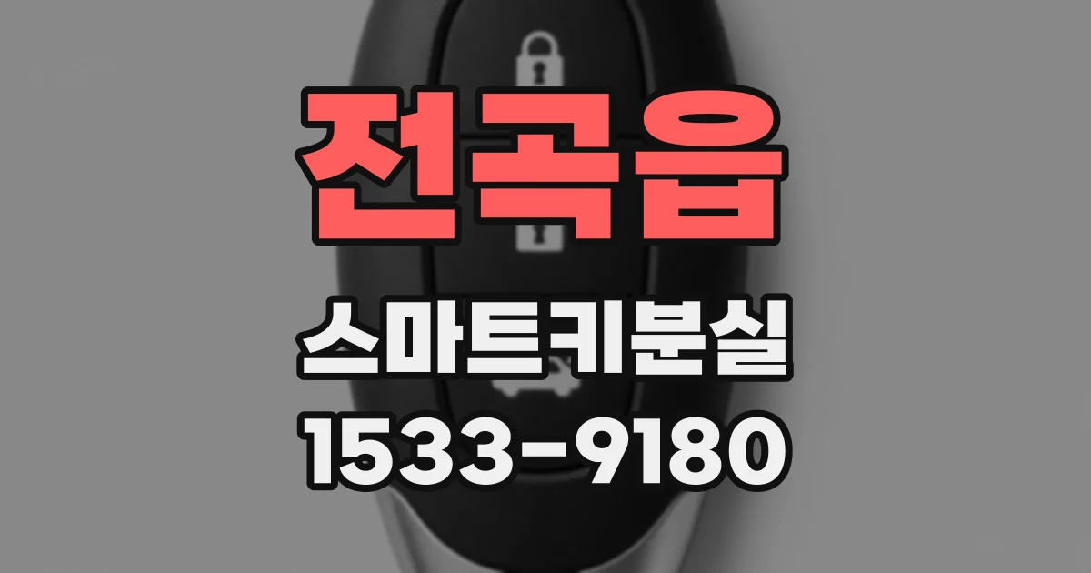 전곡읍 스마트키분실