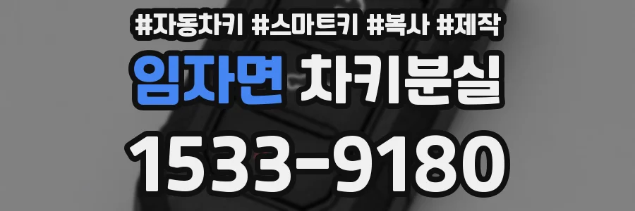 임자면 차키분실