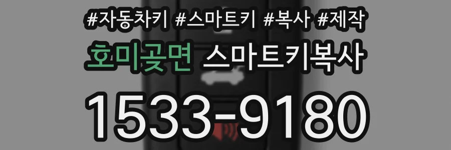 호미곶면 스마트키복사
