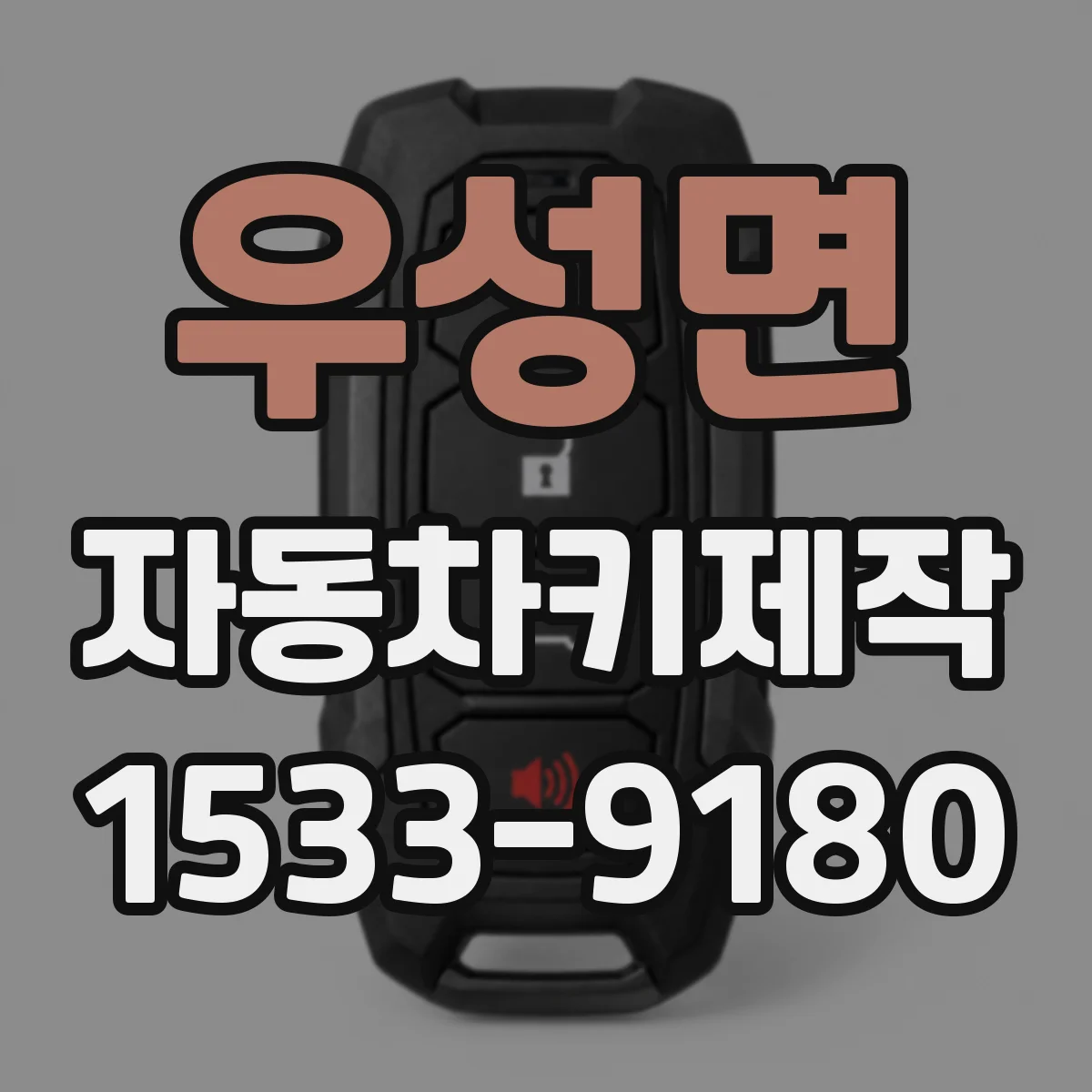 우성면 자동차키제작