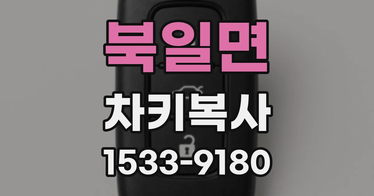 북일면 차키복사