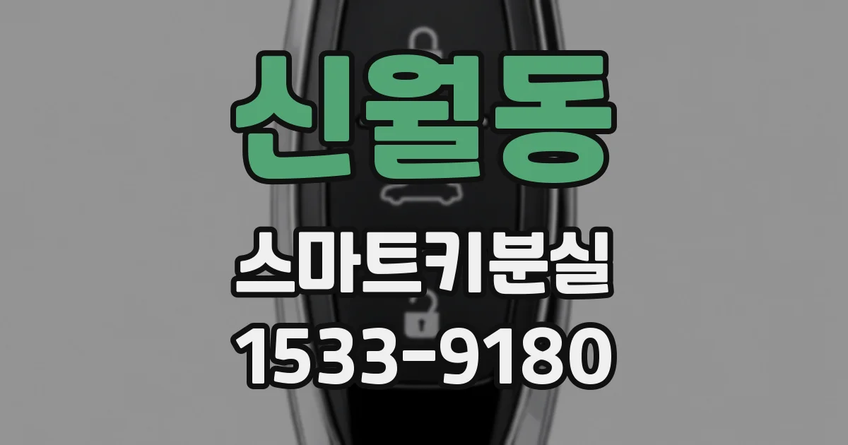 신월동 스마트키분실