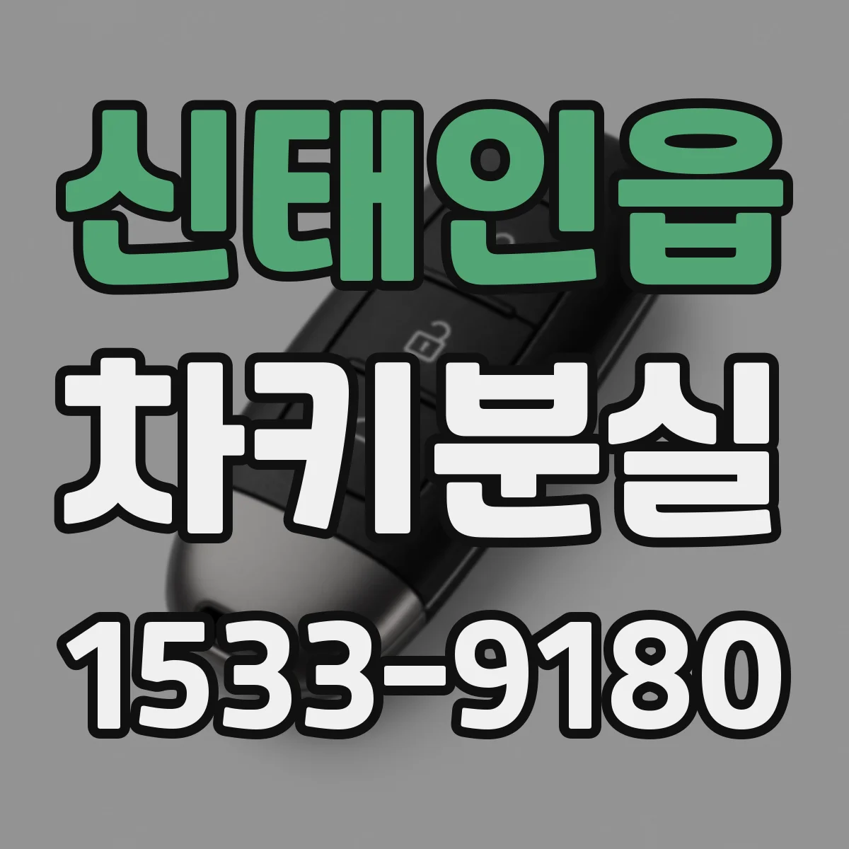 신태인읍 차키분실