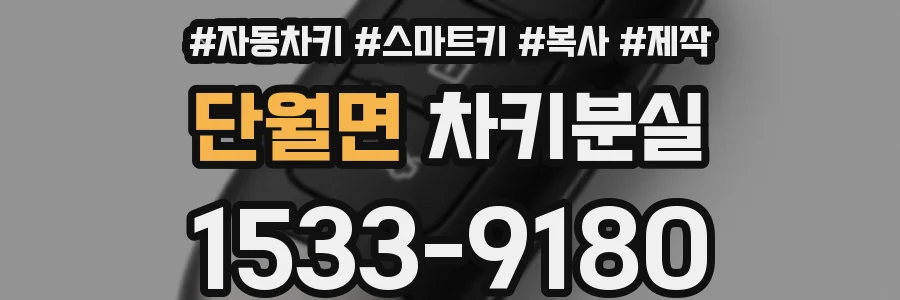단월면 차키분실