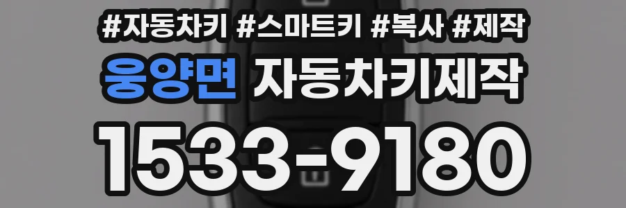 웅양면 자동차키제작
