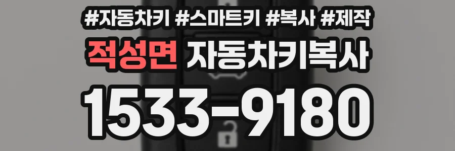 적성면 자동차키복사