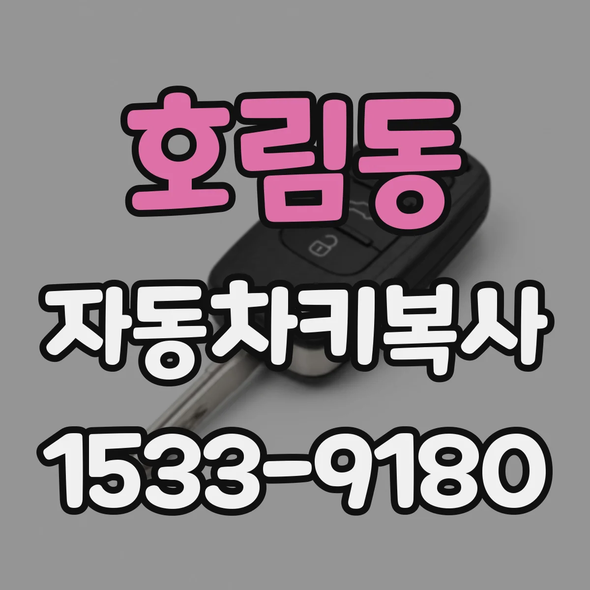 호림동 자동차키복사