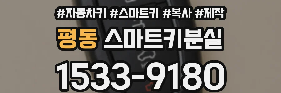 평동 스마트키분실