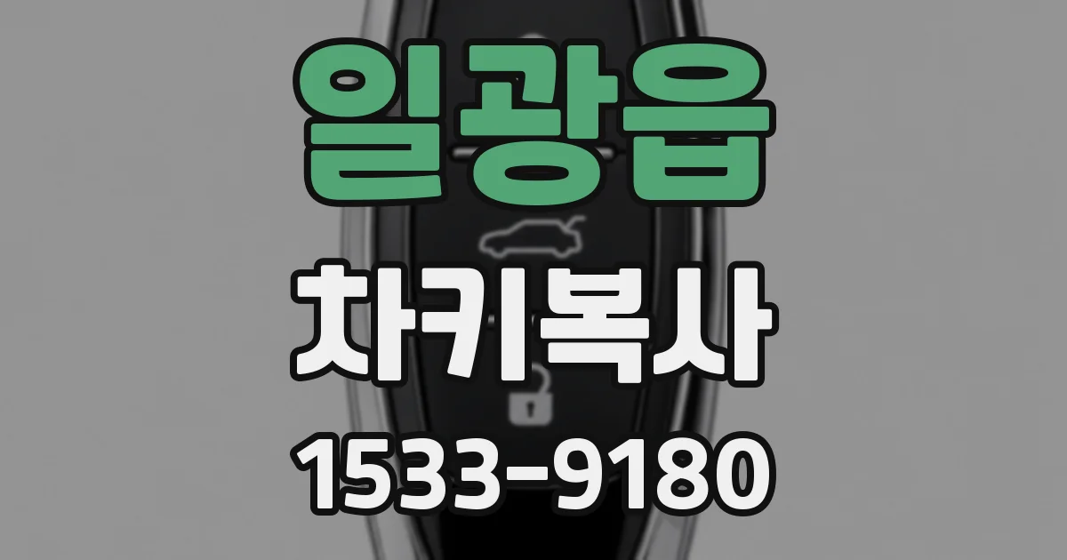 일광읍 차키복사