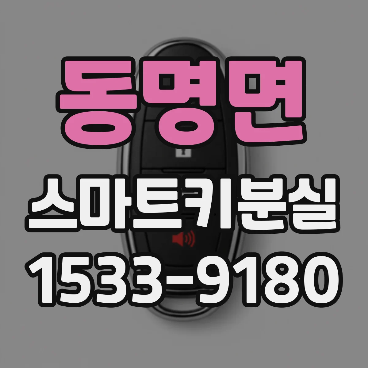 동명면 스마트키분실