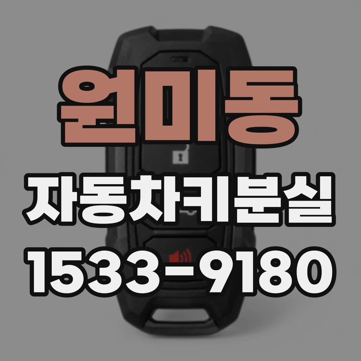 원미동 자동차키분실