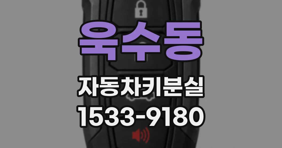 욱수동 자동차키분실