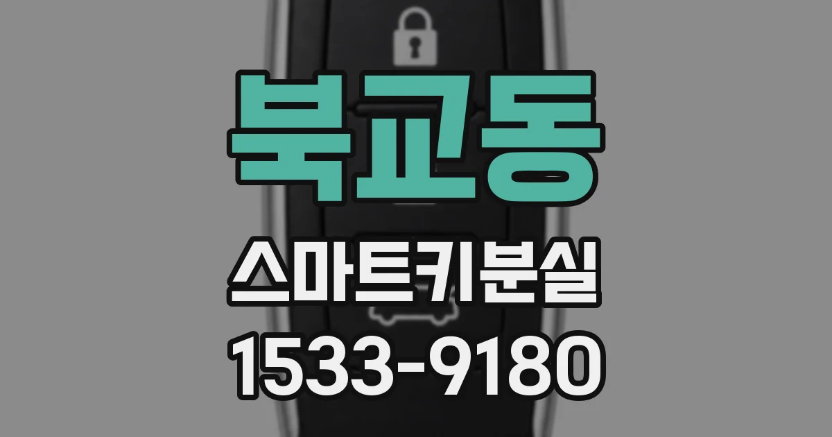 북교동 스마트키분실