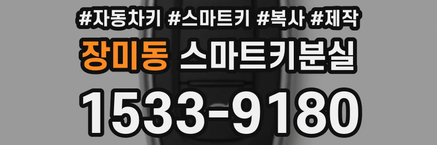 장미동 스마트키분실