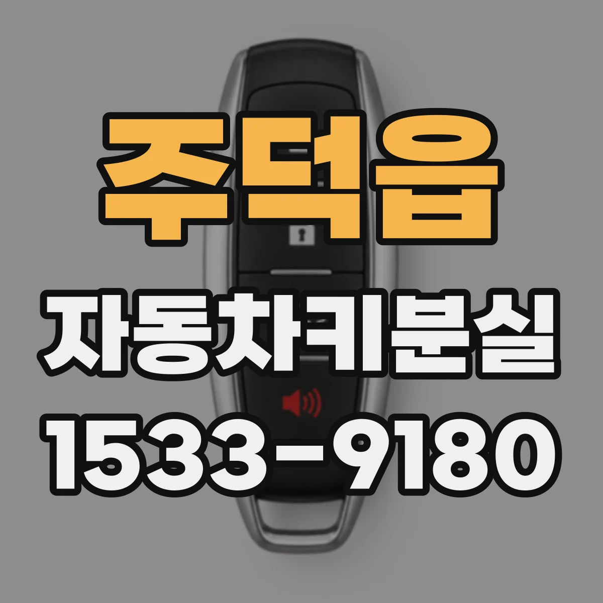 주덕읍 자동차키분실