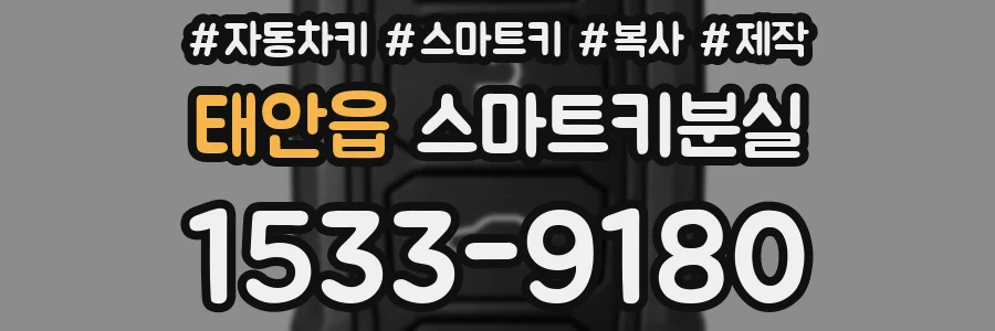 태안읍 스마트키분실