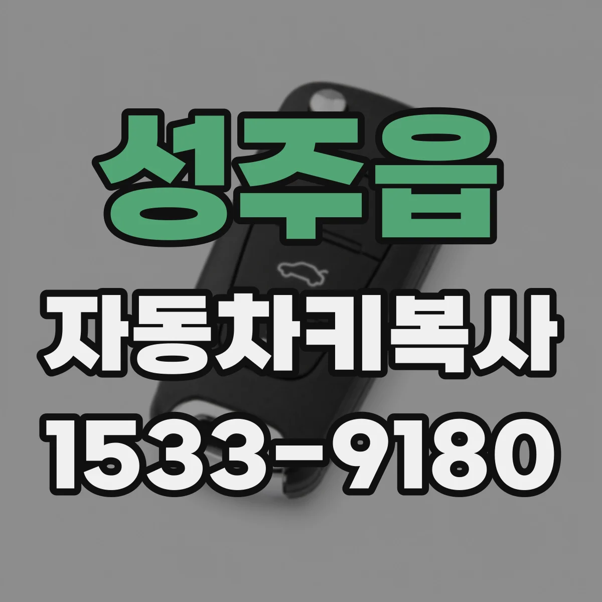 성주읍 자동차키복사
