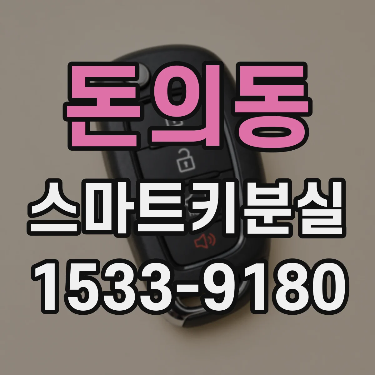 돈의동 스마트키분실
