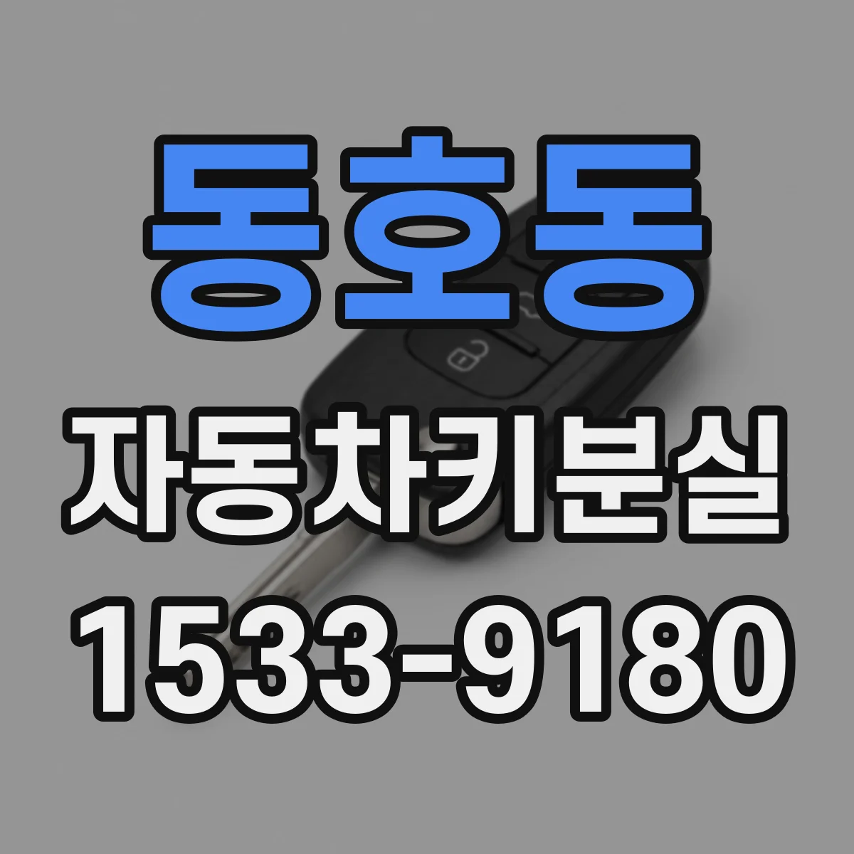동호동 자동차키분실