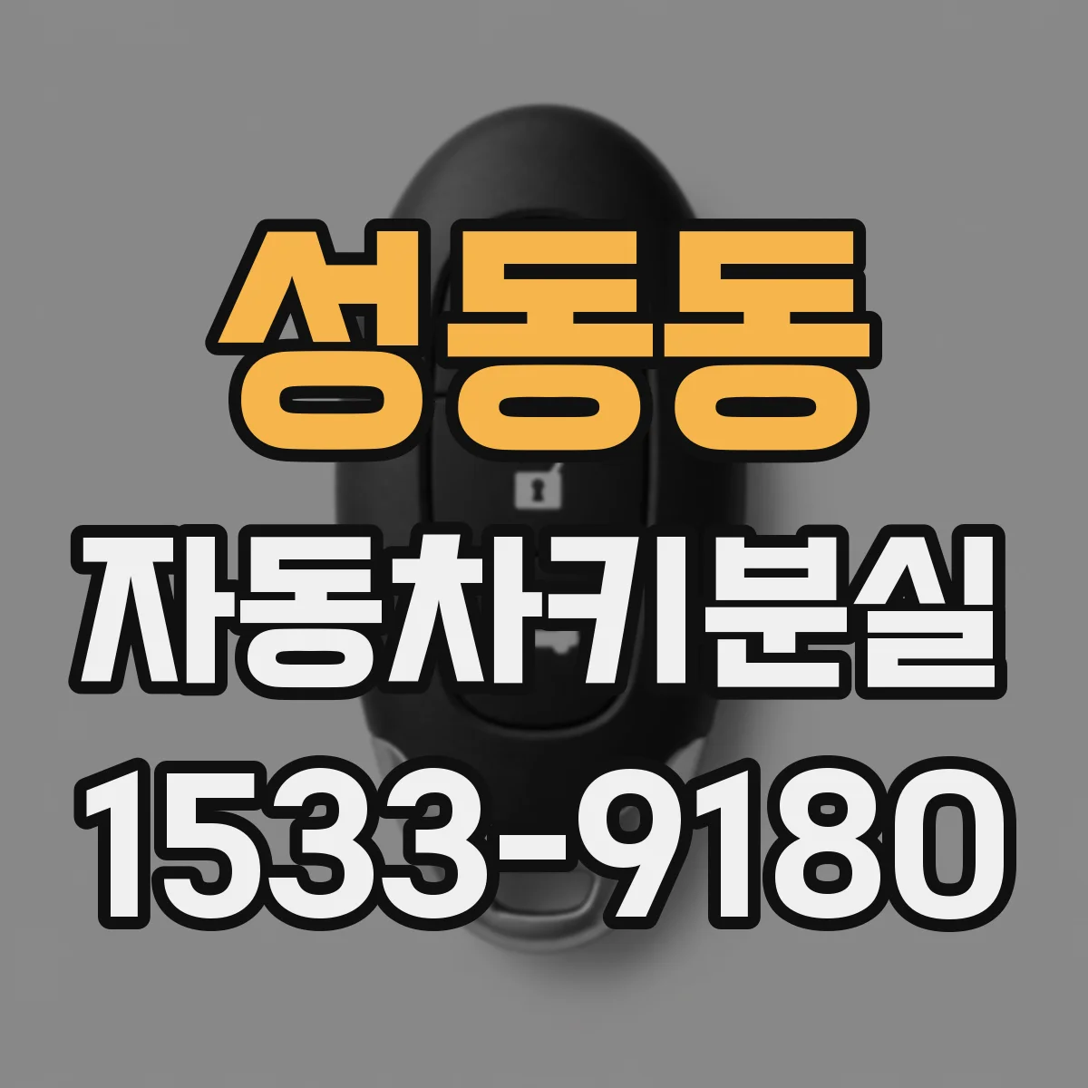 성동동 자동차키분실