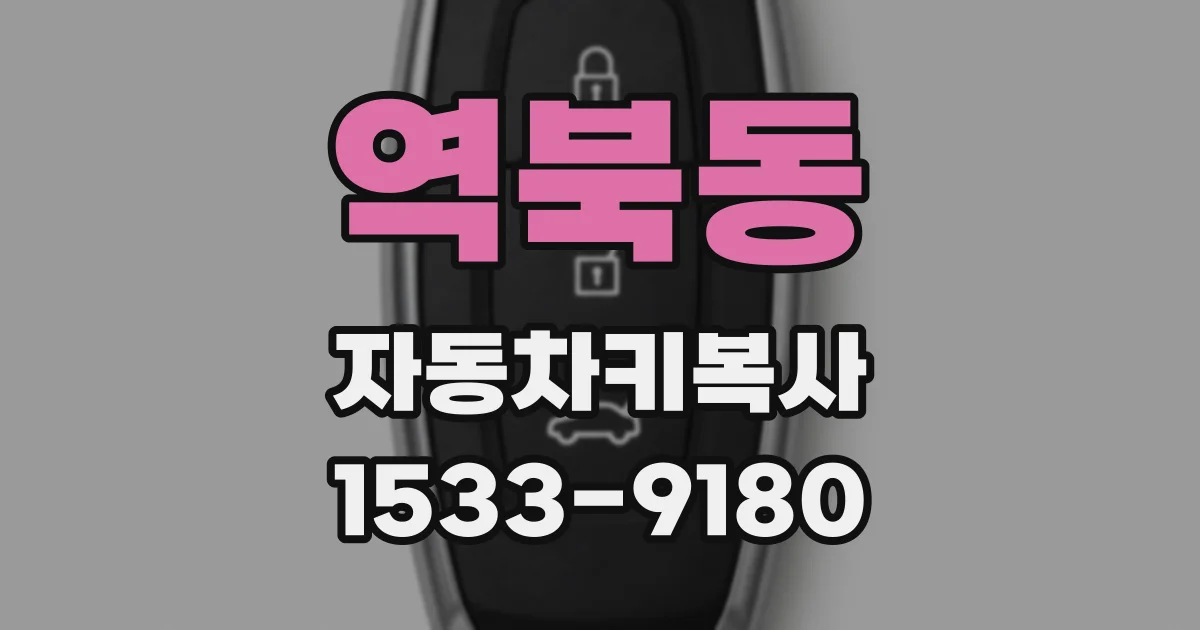 역북동 자동차키복사