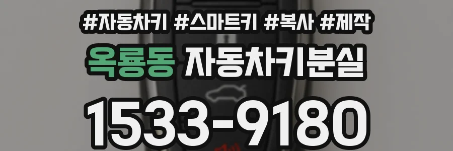 옥룡동 자동차키분실