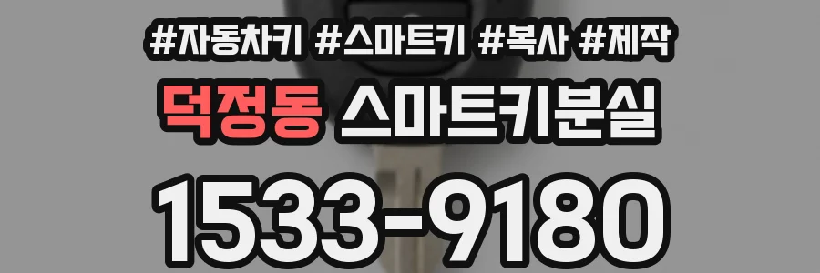 덕정동 스마트키분실