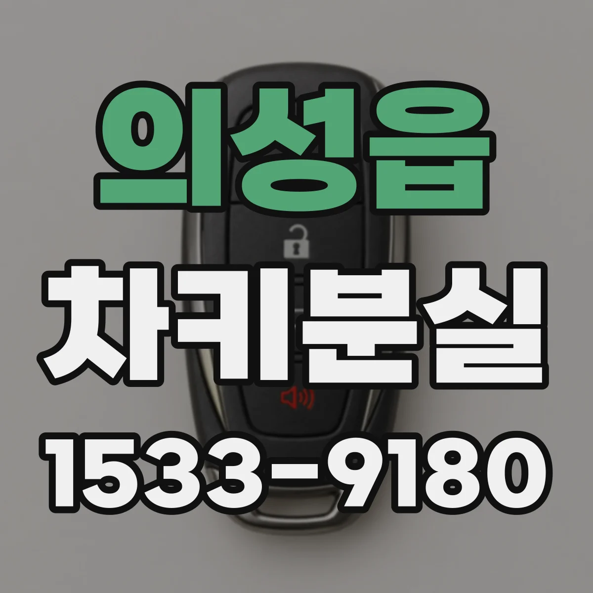 의성읍 차키분실