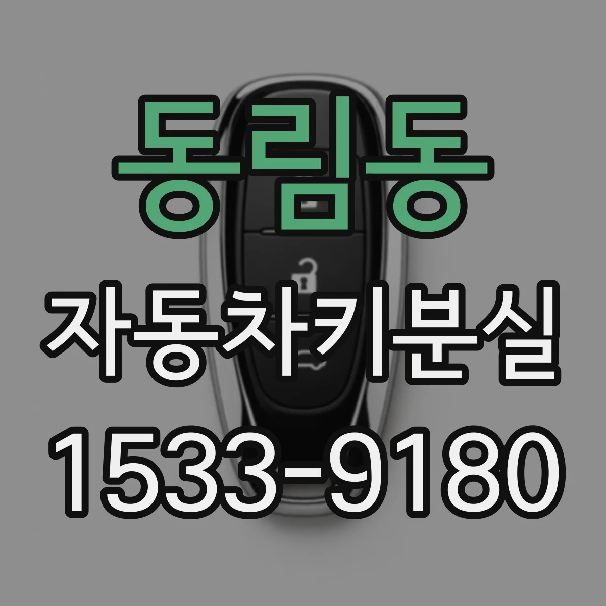 동림동 자동차키분실