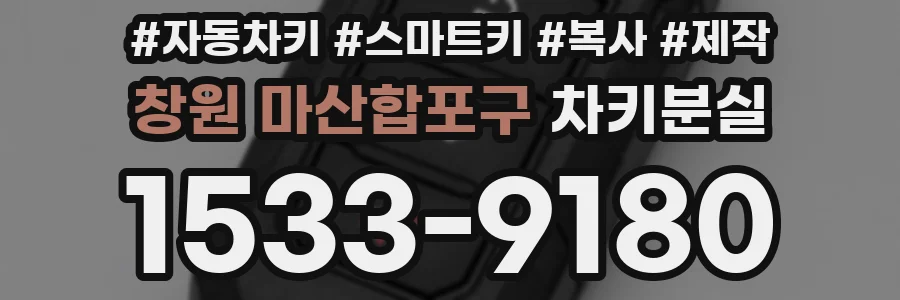 창원 마산합포구 차키분실