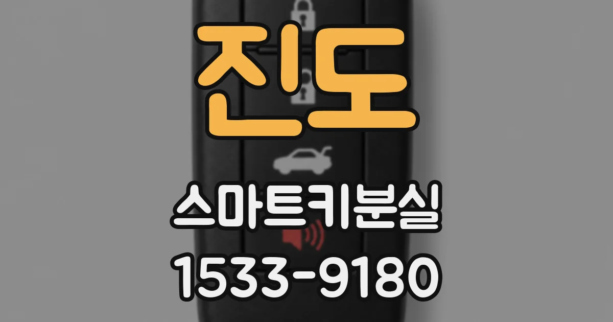 진도 스마트키분실