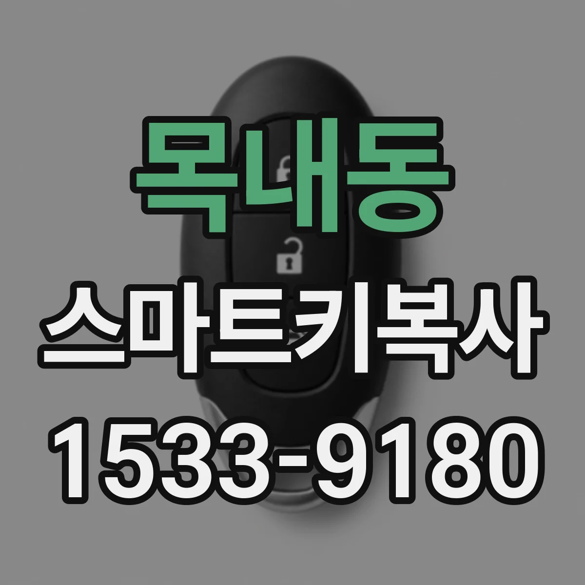 목내동 스마트키복사